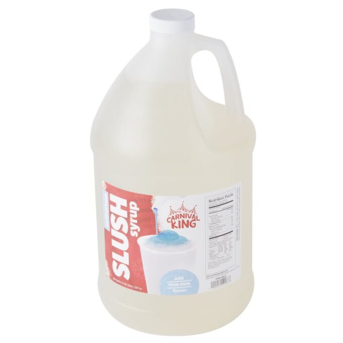 TableTop King 1 Gallon Neutral Slushy Syrup - Image 2